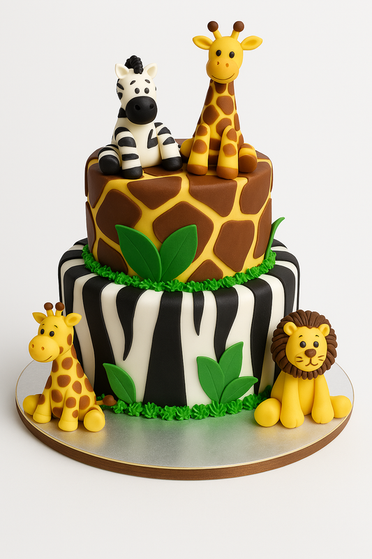Jungle Buddies Cake