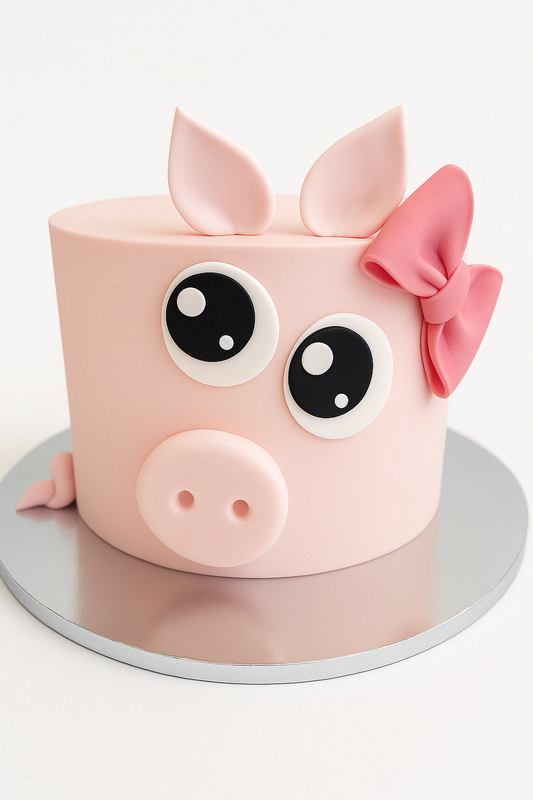 Pretty Piggy Cake