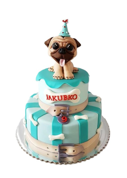 Party Pug Cake