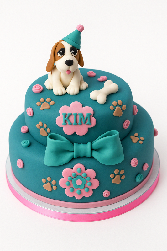 Puppy Party Cake
