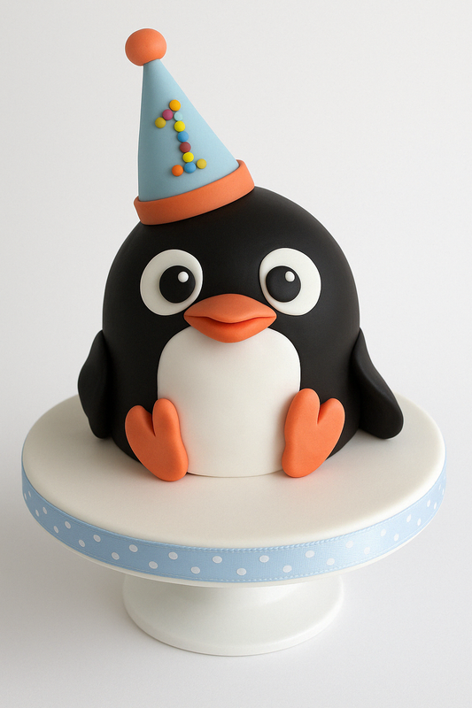 Penguin 3D Cake