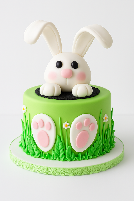 Bunny Garden Cake