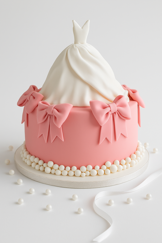 Princess Gown Bow Cake