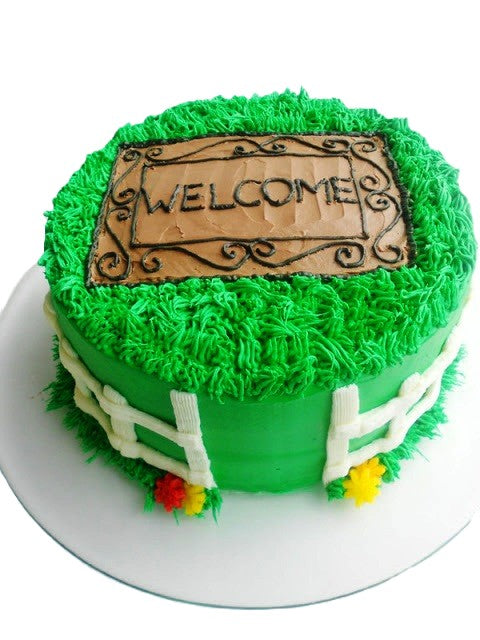 Welcome Garden Cake