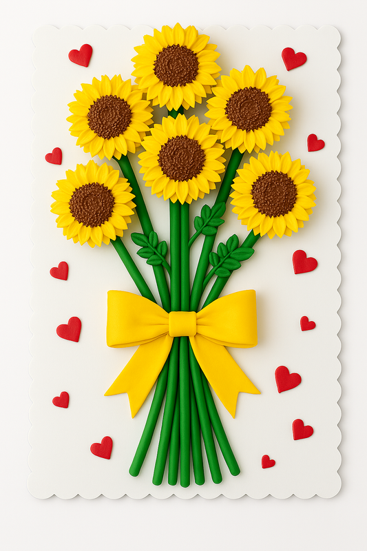 Sunflower Love Cupcake Bouquet