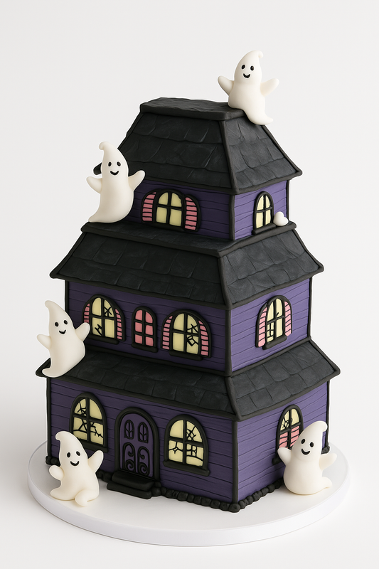 Haunted House Cake