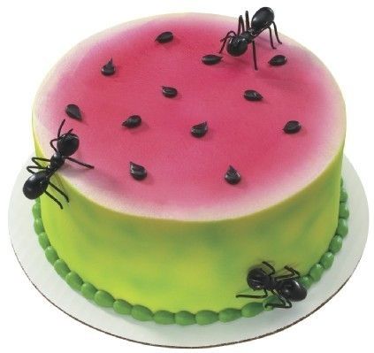 Watermelon Ant Infestation Cake