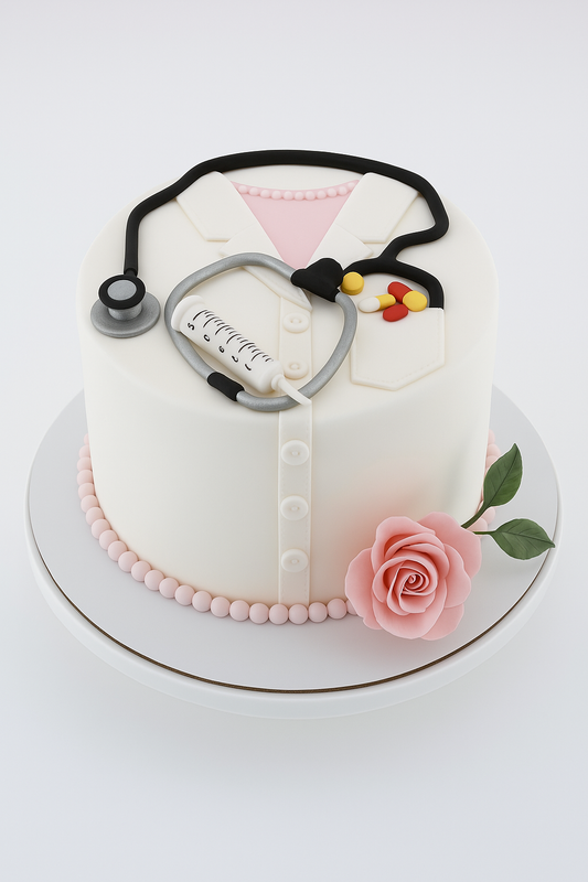 Medical Heroine Cake
