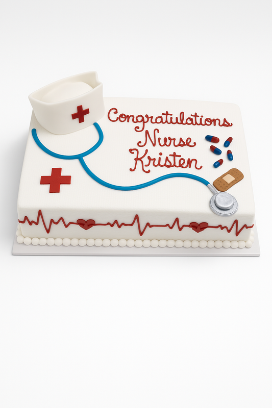 Healthcare Hero Cake