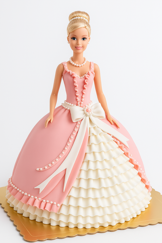 Doll Cake – Pink Princess Gown
