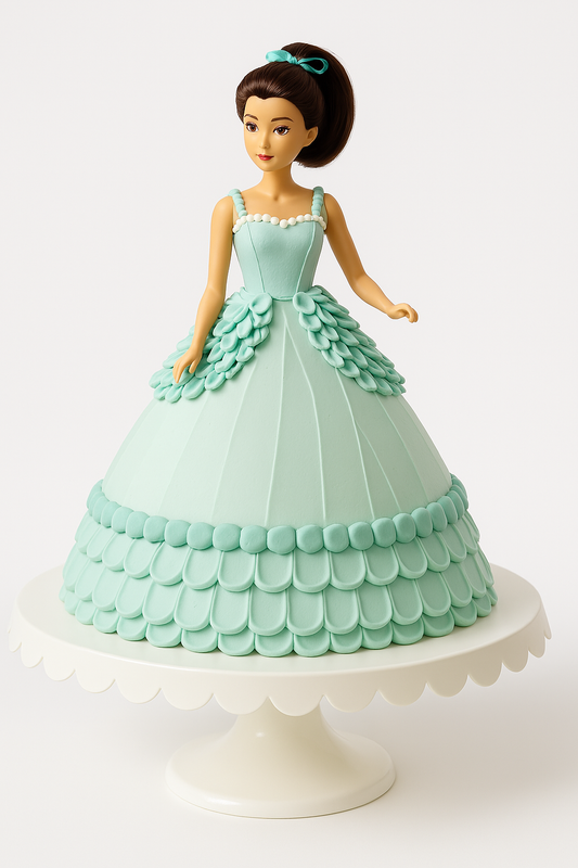 Doll Cake – Aqua Blue Dress