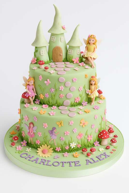 Fairy Castle Cake