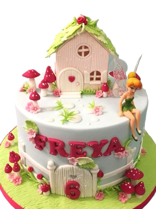 Enchanted Fairy House Cake