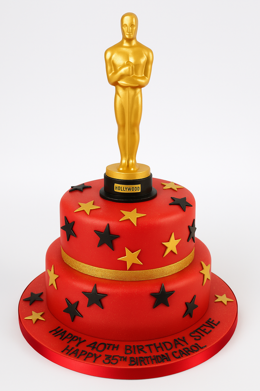 Hollywood Star Celebration Cake