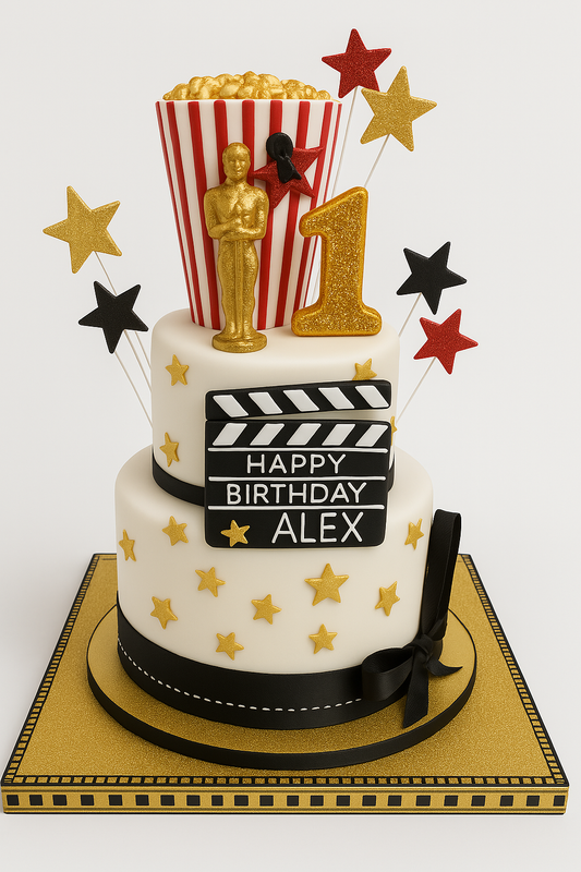 Popcorn Premiere Film Cake