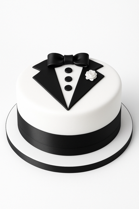 Tuxedo Elegance Cake