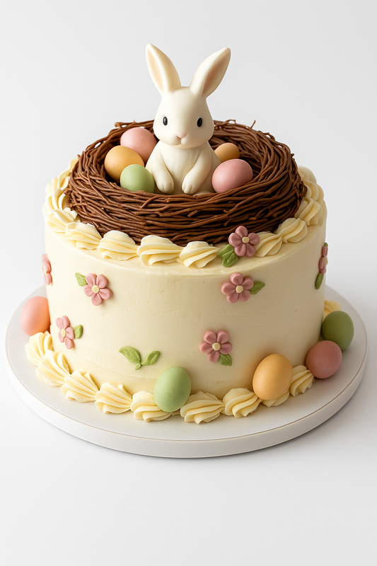 Bunny Nest Easter Cake