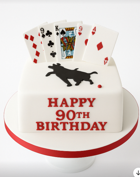 Playing cards Cake