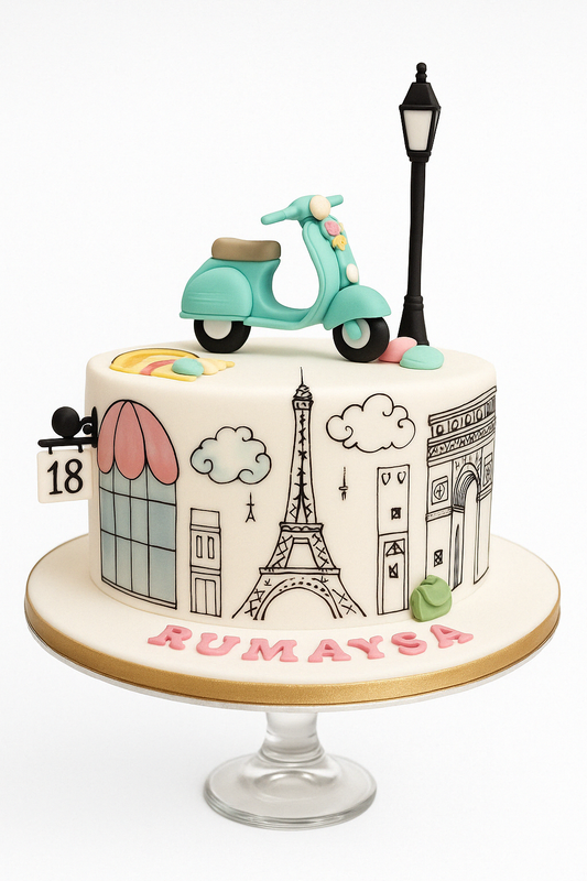 Parisian Ride Cake