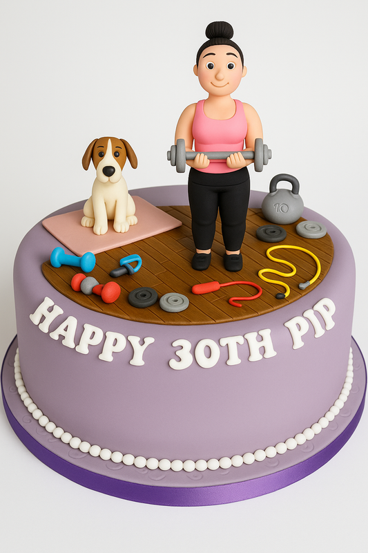 Workout Buddy Cake