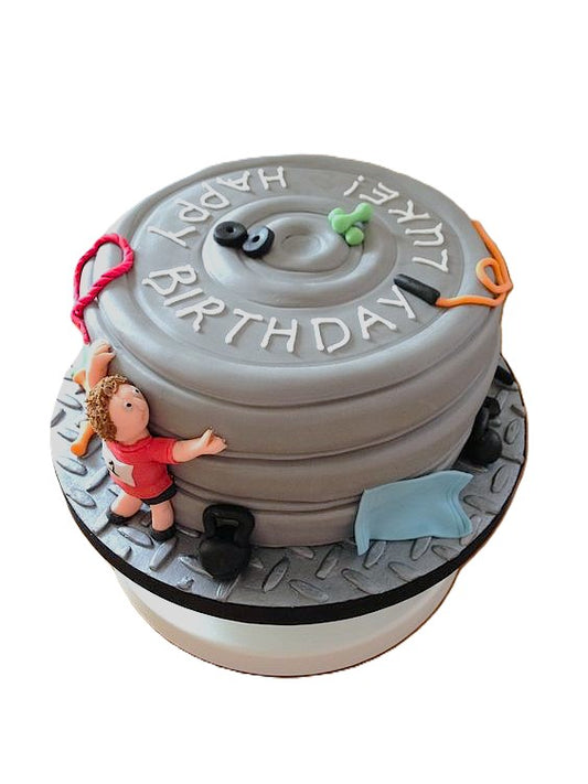 Fitness Freak Celebration Cake