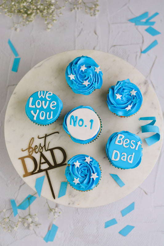 Father's Day Cupcakes - Box of 6