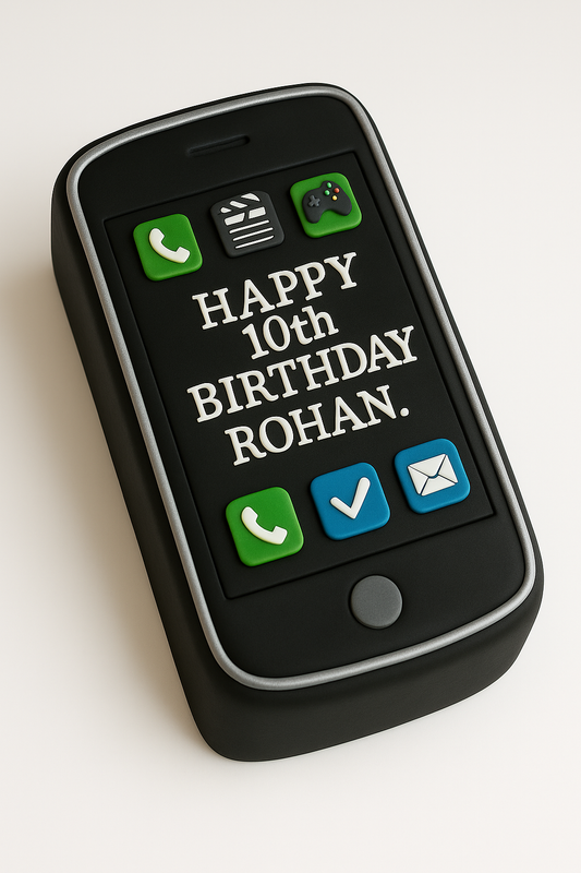 Smartphone Birthday Cake