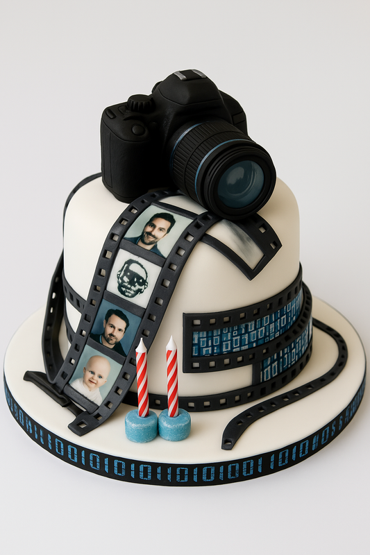 DSLR Moments Cake