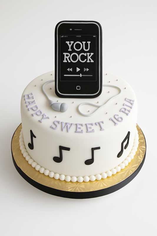 You Rock Music Cake