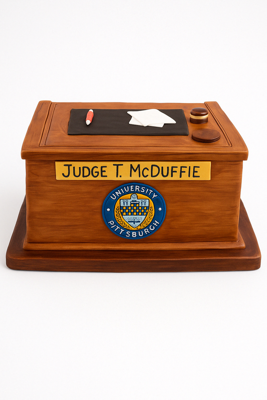 Judge's Desk Cake