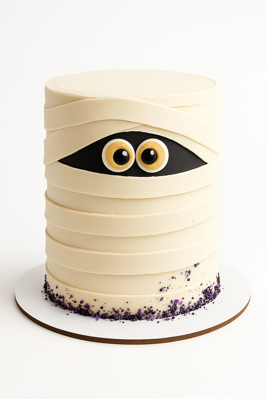 Sweet Scare Mummy Cake