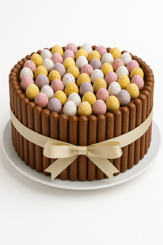 Easter Egg Chocolate Stick Cake