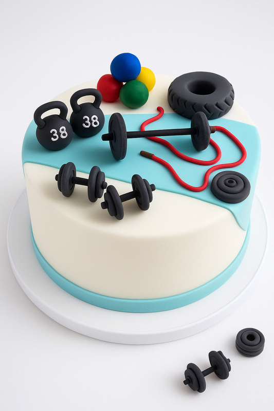 Fitness Gear Cake