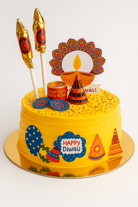 Diwali Blast Cake