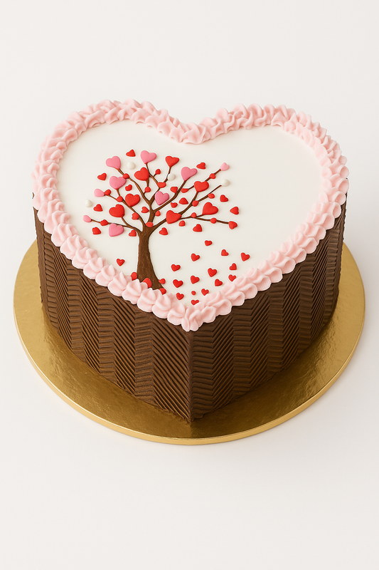 Heartfelt Love Tree Cake