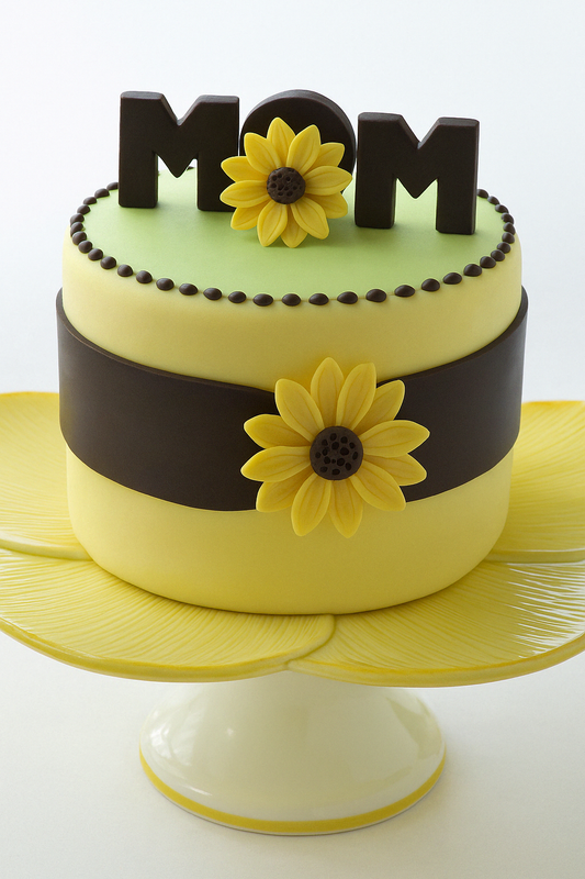 Sunflower Love Cake for Mom