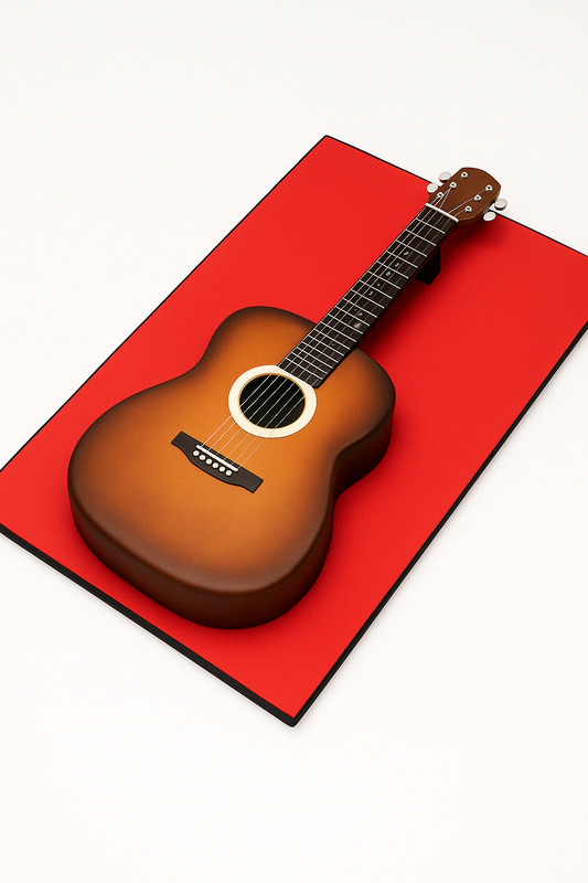 Acoustic Guitar Cake