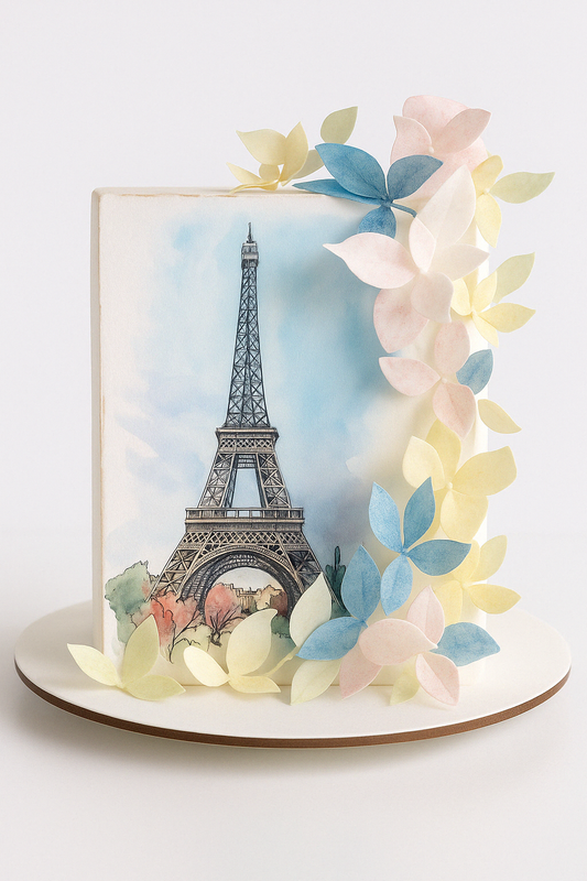 Parisian Pastels Cake