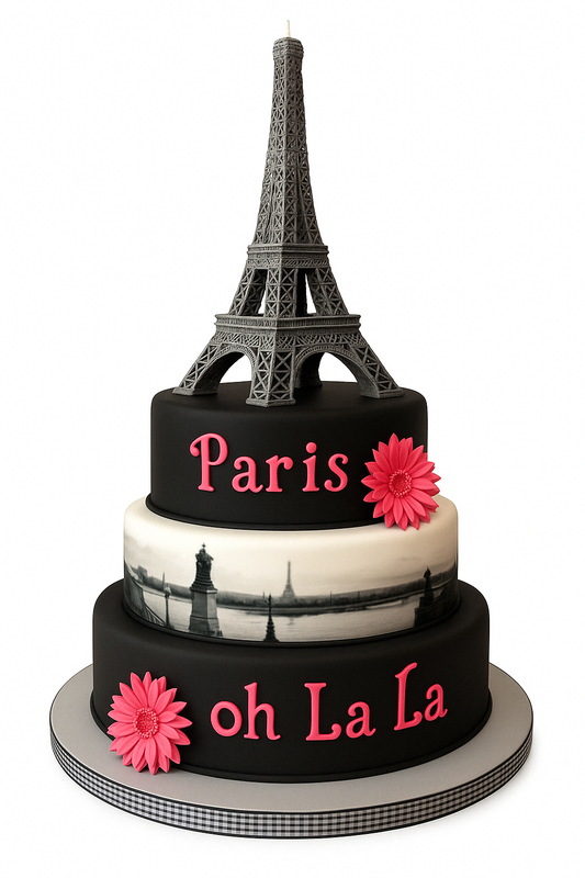Eiffel Bloom Cake