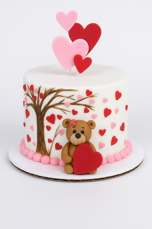Bear Hug Love Cake