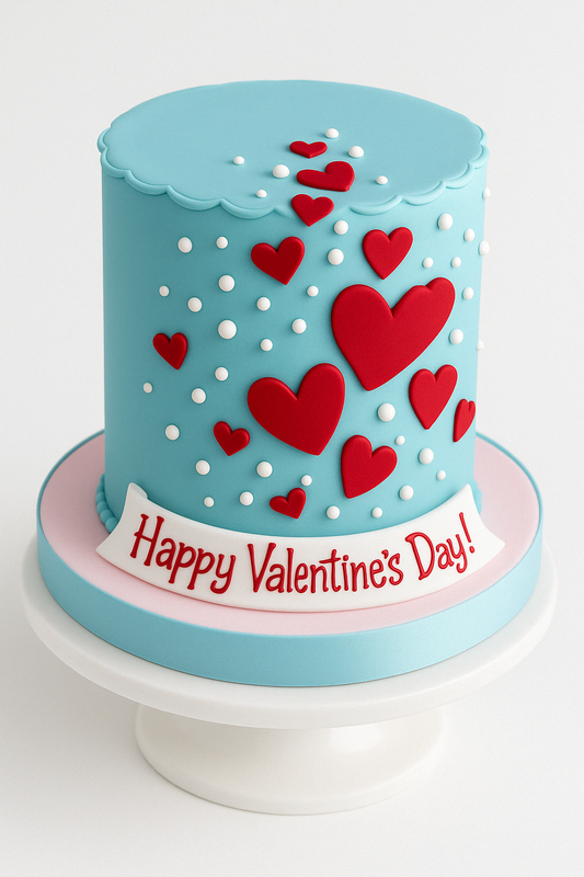 Love in the Air Cake