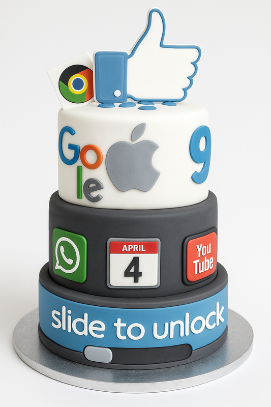 Tech Lover’s Unlock Cake