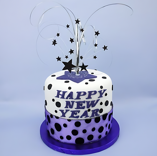 Purple Glam Cake