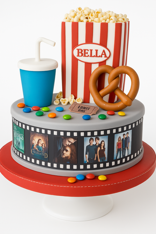 Movie Marathon Treat Cake