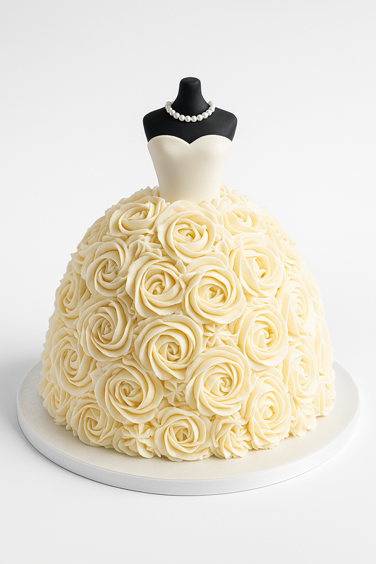 Gown Shape Cake