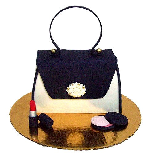 Vintage Glamour Bag Cake