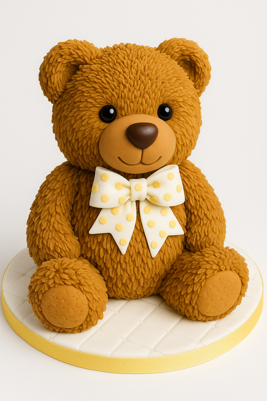Cuddly Teddy Bear Cake