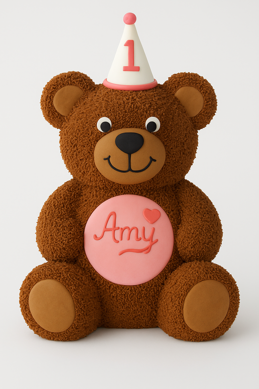 Birthday Buddy Bear Cake
