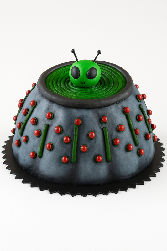 Alien Pod Cake
