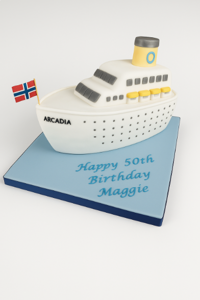 Cruise Ship Cake